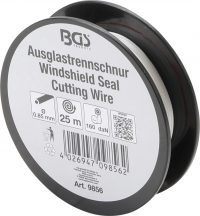 Auto instrumenti un iekārtas - Windshield Seal Cutting Wire | 25 m | 160 daN (9856)
