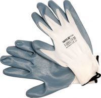 Auto instrumenti un iekārtas - Work gloves white | nylon / polyurethane | Size 10 (YT-7474)