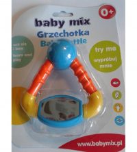 BABY MIX Grabulis "Trīsstūris" BM-273A 0+ - e-instrumenti.lv rotaļlietas bērniem