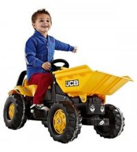 Bērnu traktors ar pedāļiem rollyKid Dumper JCB (2