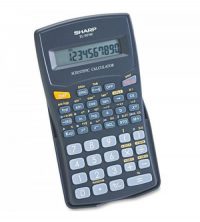 Elektroniskais kalkulators SHARP EL-501W-BK - e-instrumenti.lv rotaļlietas bērniem
