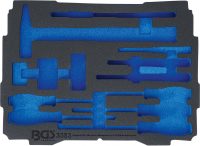 Instrumentu ratiņu ieliktņi - Foam Tray for BGS BOXSYS1 & 2 | empty | for BGS 3353 (3353-1) - 3353-1 - E-instrumenti.lv