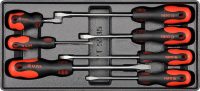 Instrumentu ratiņu ieliktņi - Ieliktnis instrumentu ratiņiem | skrūvgriežu komplekts | 7.gab - YT-5535 - E-instrumenti.lv