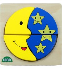 Koka puzzle Meness Zvaigznes Lena L32130-2 - e-instrumenti.lv rotaļlietas bērniem