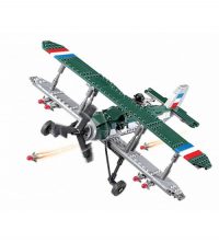 Konstruktors lidmašīna biplans 402 elementi 6+ KB82002 - e-instrumenti.lv rotaļlietas bērniem