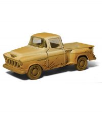 Metāla auto modelis 1955 Chevy Stepside Pick-up (Muddy) 1:32 - e-instrumenti.lv rotaļlietas bērniem