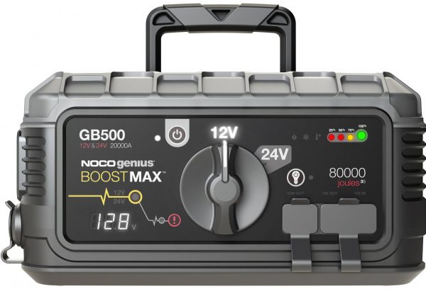 Noco Boost MAX GB500+ | 12V + 24V 6250A - akumulatora starta iekārta