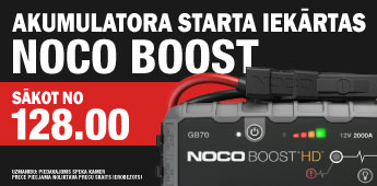 Noco Boost akumulatora starta iekārtas