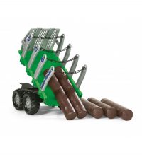 Piekabe traktoriem ar balķiem rollyTimber Trailer 122158 Vācija - e-instrumenti.lv rotaļlietas bērniem