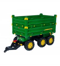 Piekabe traktoriem rollyMulti Trailer John Deere (3 - 10 gadiem) 125043 - e-instrumenti.lv rotaļlietas bērniem