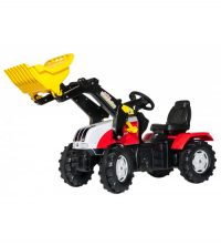 Traktors ar kausu ar pedāļiem rollyFarmtrac Steyr 6240 CVT (3-8g.) 046317 - e-instrumenti.lv rotaļlietas bērniem