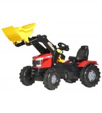 Traktors ar pedāļiem ar kausu rollyFarmtrac MF (3 - 8 gadiem ) Vācija 611133 - e-instrumenti.lv rotaļlietas bērniem
