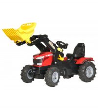 Traktors ar pedāļiem rollyFarmtrac MF 7726 ar kausu un piepūš. riteņiem 611140  ( 3 - 8 gadiem) Vācija - e-instrumenti.lv rotaļlietas bērniem