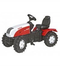 Traktors ar pedāļiem rollyFarmtrac Steyr 6240 CVT (3-8g.) 035304 - e-instrumenti.lv rotaļlietas bērniem